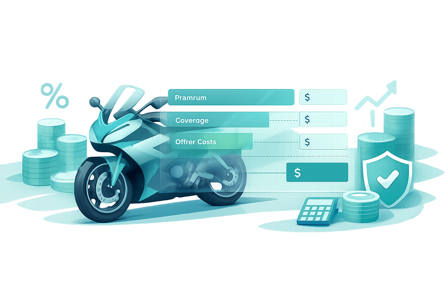 バイク保険の年間保険料、一般的な相場は？