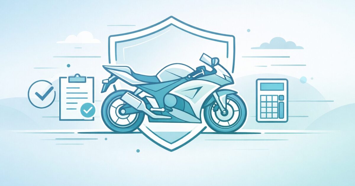 バイク保険の相場はいくら？年間保険料の目安と自分に合った選び方