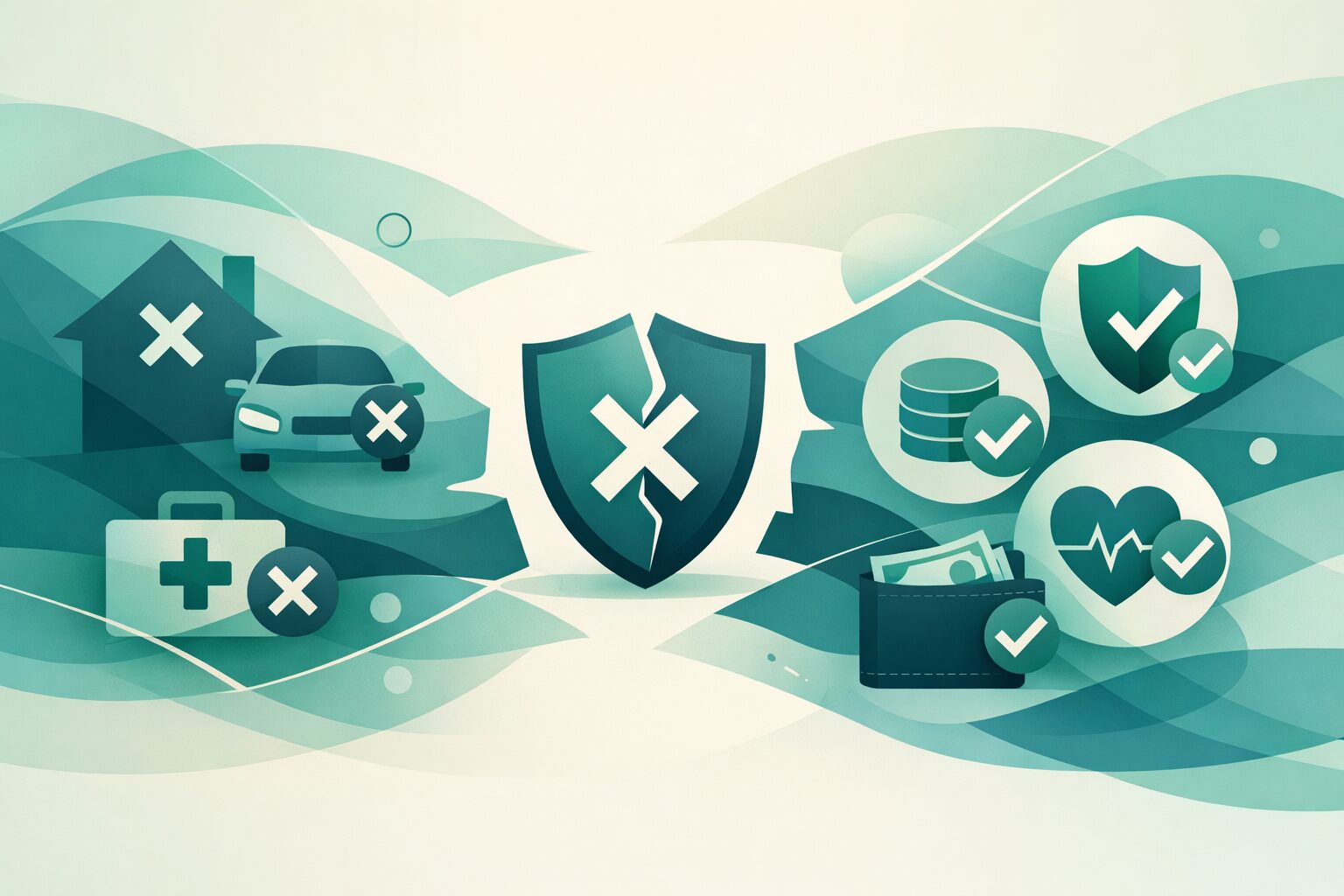 付帯保険ではカバーされない項目もある