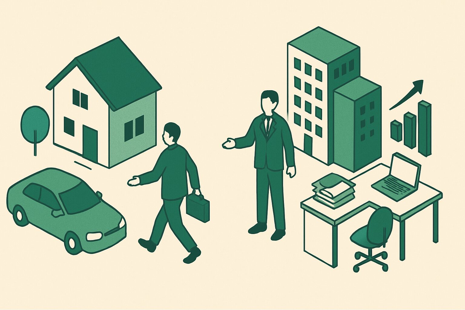 「個人賠償責任保険」と「業務賠償責任保険」の違いを整理する