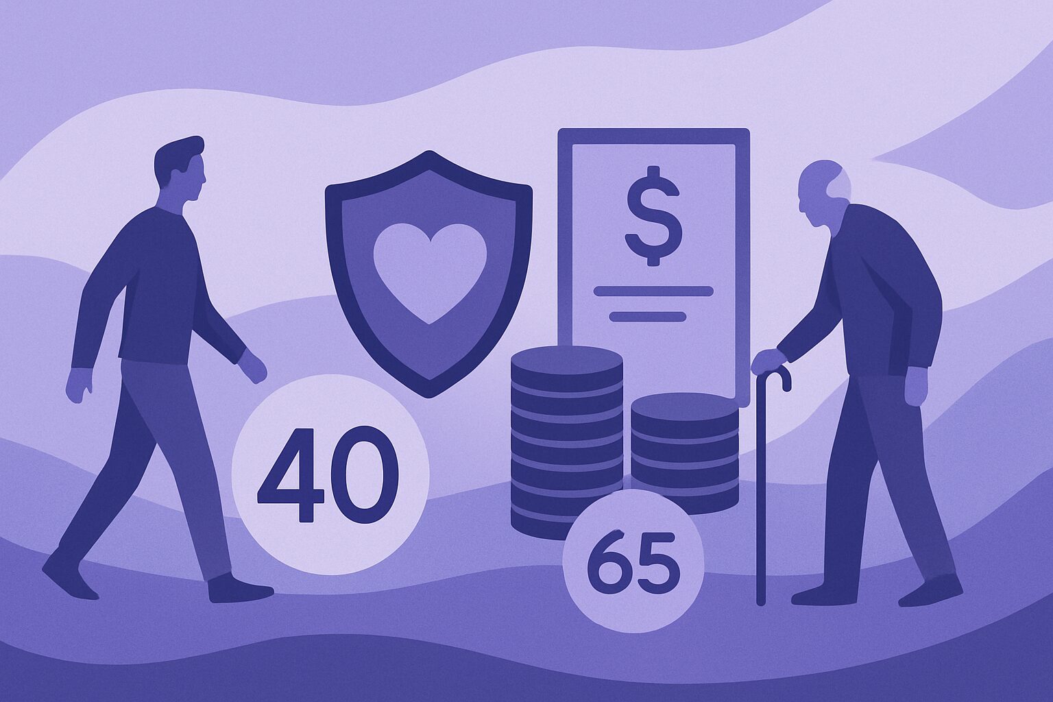 介護保険料の徴収はいつから始まるか：40歳と65歳が大きな節目