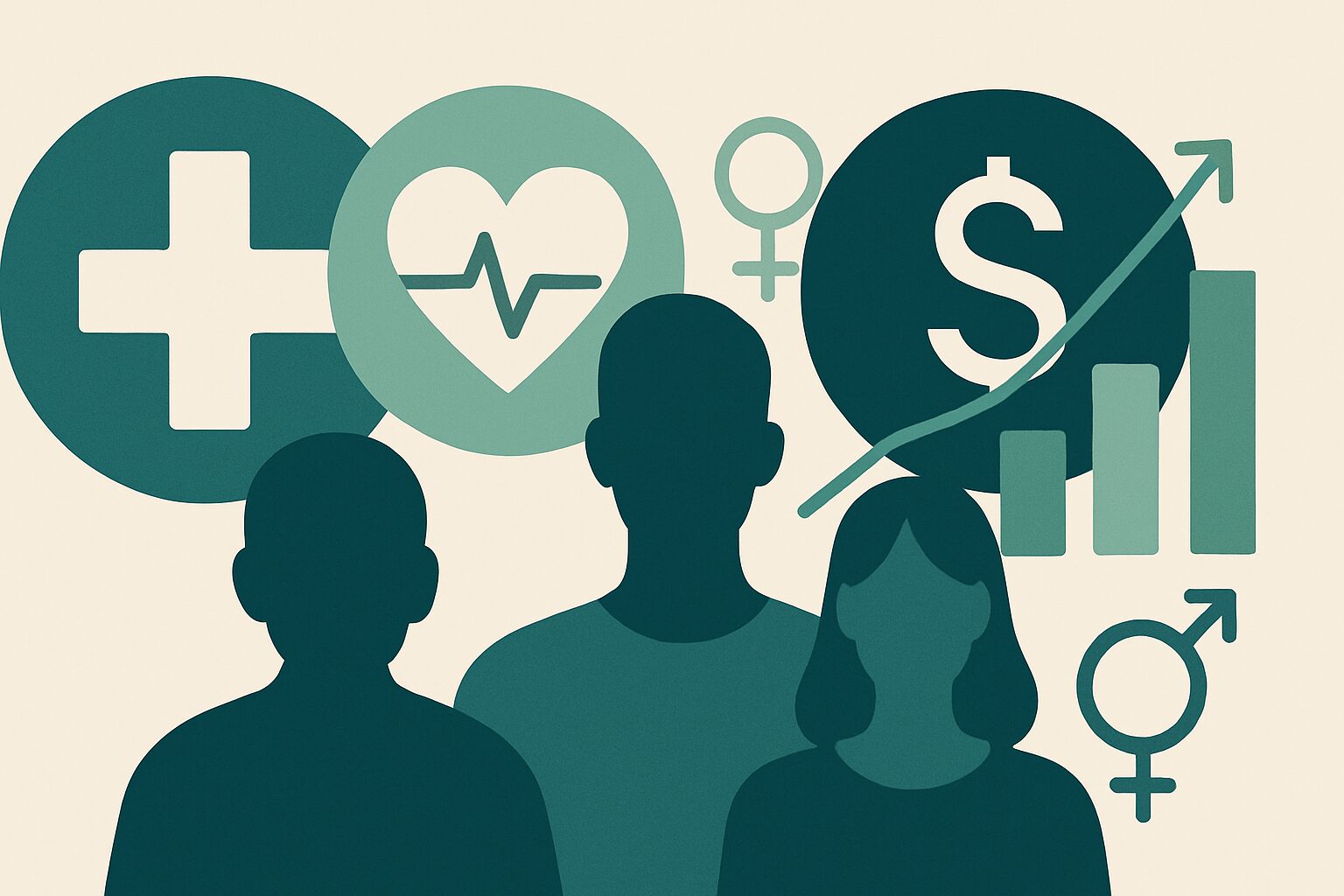 年代・性別による受診状況と費用の考え方