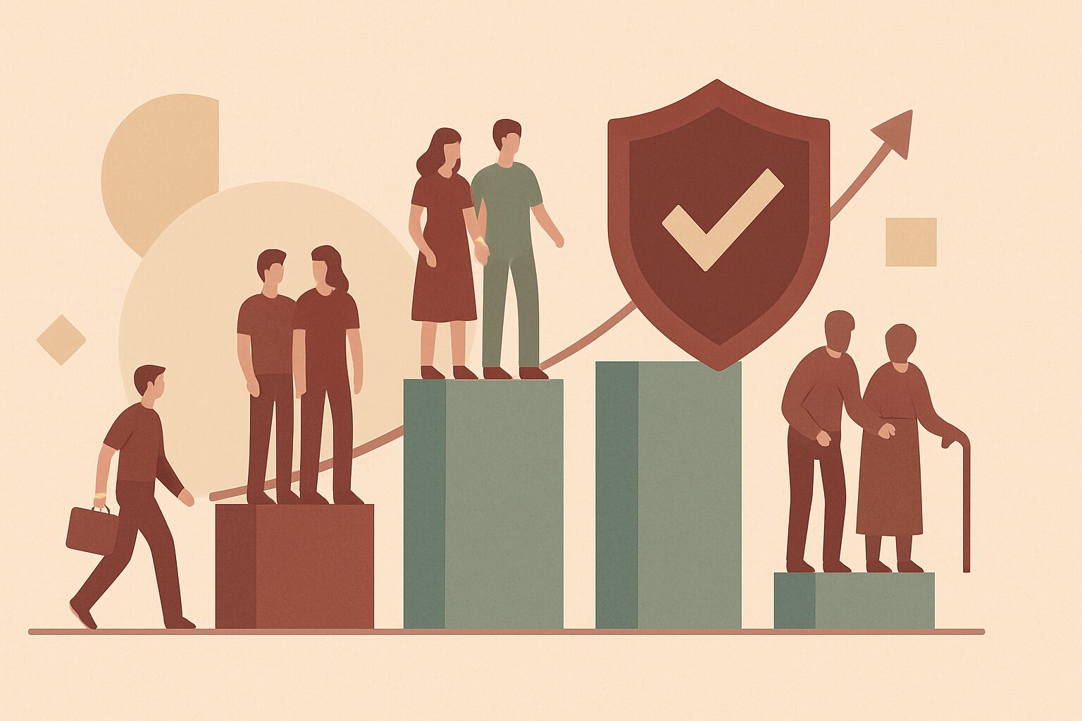 年代別の掛け捨て医療保険料相場