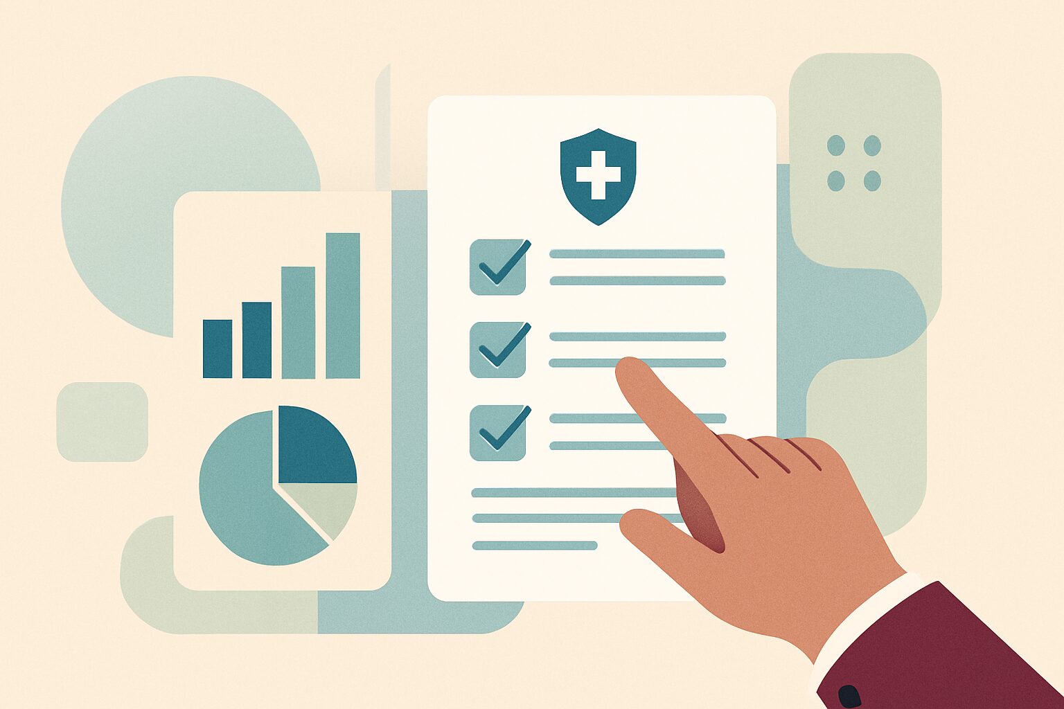 掛け捨て医療保険の選び方のポイント