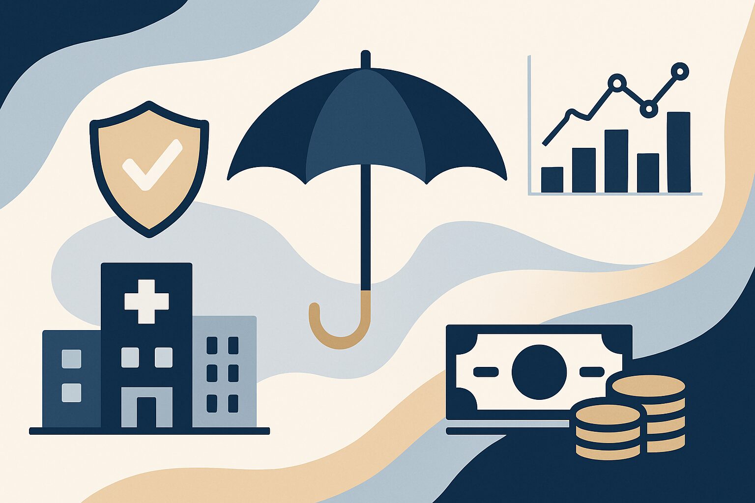 公的保障との関係：何がカバーされて何が不足するか