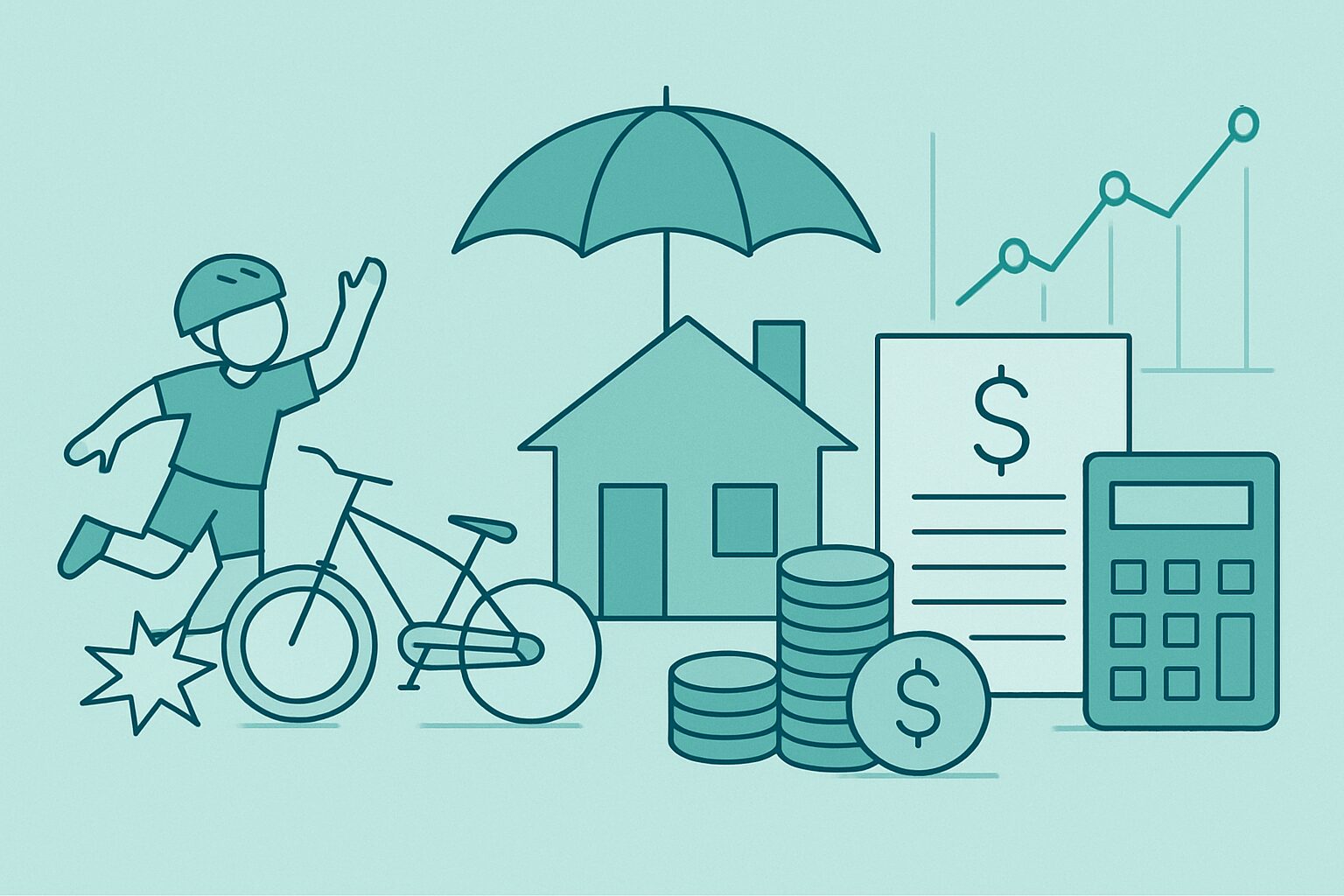 子供が自転車で事故を起こしたとき、家庭はどう備えるか