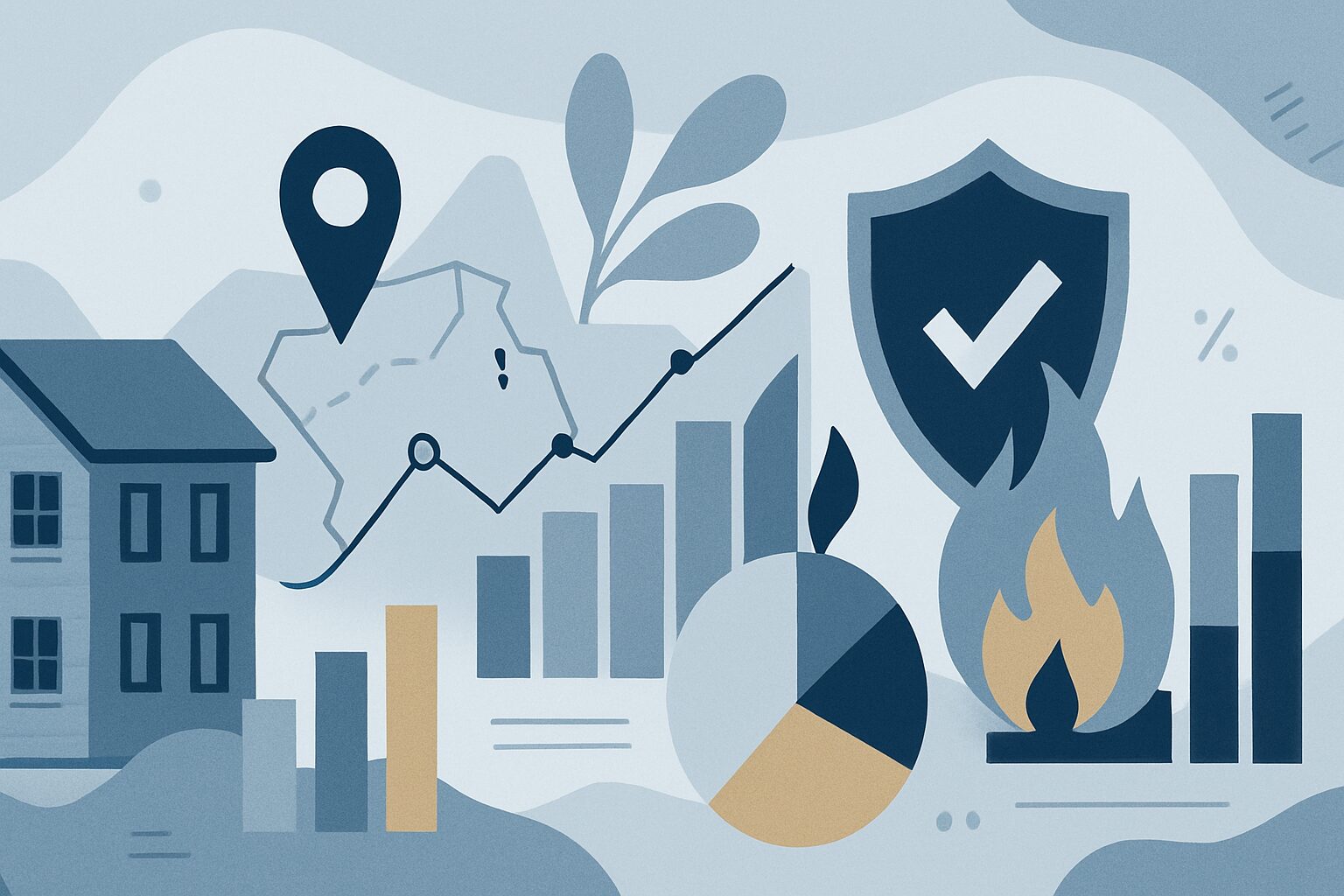 木造アパートの火災保険料相場に影響する要因